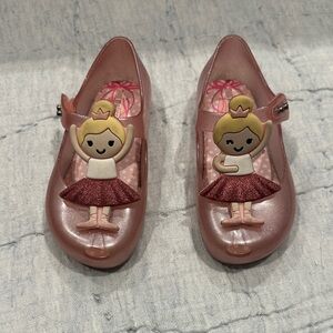 Mini Melissa ballerina shoes